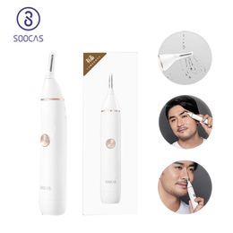 SOOCAS N1 Nose Trimmer Electric Eyebrow Shaver Ears Hair Razor Portable Clipper Removal Safe Cleaning Man