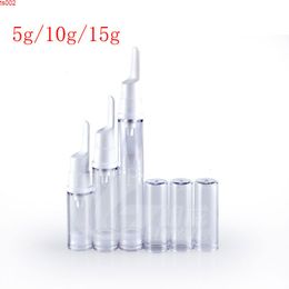 transparent long press pump airless eyecream bottle,5ml small lotion bottle for Cosmetic Packaging,lotion