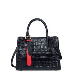 2021 High quality wholale fashion young ladi bags women's shoulder genuine leather luxury crocodile handbags