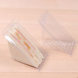 -Scatole di imballaggio della torta del panino del panino della torta di plastica della torta della torta della torta di imballaggio della pasticceria del contenitore trasparente