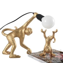 Table Lamps Creative Monkey Light Bedroom Bar Counter Shop Home Decor Designer Bedside Lamp Decoration