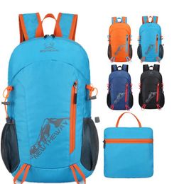 New large capacity hight quality sport outdoor backpack fashion waterproof climbing cycling duffel bags foldable unisex sports backpacks multifunction daypack
