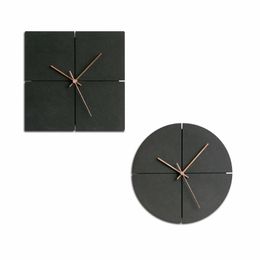 mould walls UK - Cake Tools Round Concrete Wall Clock Moulds Design Cement Craft Mold