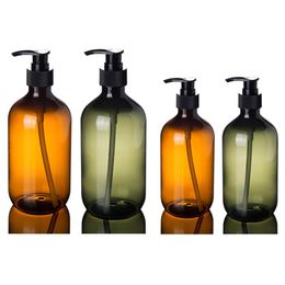 verdickung shampoo Rabatt Große Kapazität Shampoo Duschgel Flasche Verdickung Press Conditioner 300ml / 500ml Flüssigseifenspender