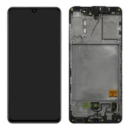 LCD Display For Samsung Galaxy A41 A415 A415F OEM AMOLED Screen Panels Digitizer Assembly Replacement With Frame