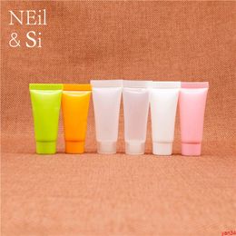 5ml Plastic Cosmetic Lotion Bottle Small facial Cleanser Cream Sample Package Container Soft Tubes Free Shippinggood qtys