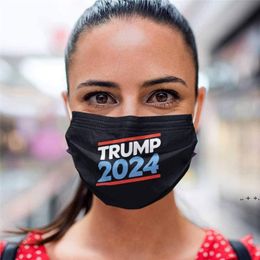 TRUMP 2024 Reusable Washable Face Mask Non-woven Fabric Dustproof Haze-proof Breathable Masks RRB11661