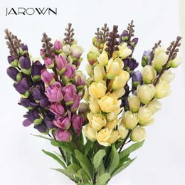JAROWN Artificial Silk Fake Flower Simulation Lily Of The Valley Wedding Party Feast Decor Flowers Home Living Room Office Decor 210624