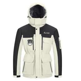 Waterproof Thick Warm Winter Men's Fleece Jacket Large Size 7XL 8XL Anorak Male Coat Quilted Hooded Windbreaker Casual Men Parka 210910