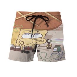 2021 summer new leisure couples version men and women beach shorts men's beach shorts cartoon astronauts all over the sk X0316