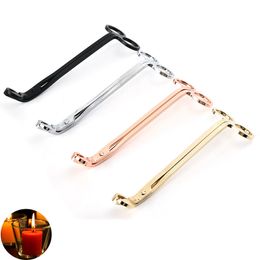 Top Seller Stainless Steel Candle Wick Trimmer Oil Lamp Trim Scissor Cutter Snuffer Tool Hook Clipper DH9454