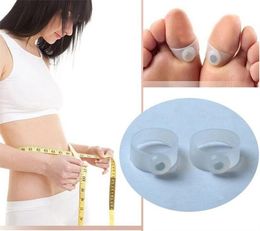 2021 Health Care Feet Care Easy Massage Slimming Silicone Foot Massage Magnetic Toe Ring OPP Bag