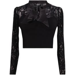 Moda Blusas Blusas de túnica Diesel Blusa de t\u00fanica negro elegante 