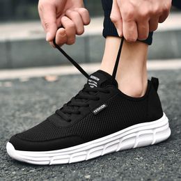 2021 Top Quality For Mens Women Sports Running Shoes Tennis Breathable Grey Black Outdoor Runners Mesh Jogging Sneakers Eur 39-48 WY23-0217