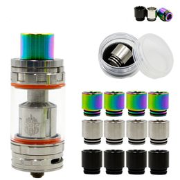 metal drip tips Canada - 810 Metal Steel Drip Tips Wide Bore Replacement Atomizer Standard Drip Tip Connector Cover for Ice Maker Coffee Machine