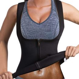 body sliming Canada - Women's Shapers Women Weight Loss Sliming Body Exercise Sauna Sweat Shapewear Vest Running Sculpting Yoga Workout Fitness Equipment Sport Br