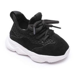 2021 Autumn Baby Girl Boy Toddler Shoes Sneaker Breathable Fashion Kids Sneakers Non-slip Wear-resistant Children's Sports Shoes G1025