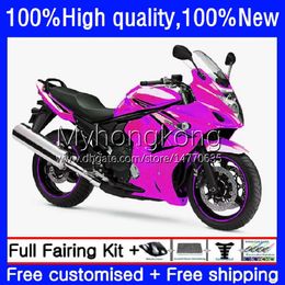 Moto Bodys For SUZUKI KATANA GSXF-650 Rose Pink GSX 650F GSXF 650 08 09 10 11 12 13 14 29No.40 GSXF650 GSX650F 2008 2009 2010 2011 2012 2013 2014 GSX-650F 08-14 Fairing