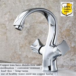 Kitchen Faucets And Beautiful Bathroom Sink Cold Water Faucet Hardware Home Double Handle One Hole
