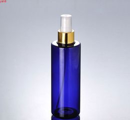 300pcs/lot 250ml PET bottle pump sprayer gold silver spray head ,spray mist sprayergood qualty