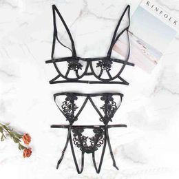 NXY sexy setOhyeahlady Porn Bandage Floral Bodysuit Women Exotic Costume Sexy Lingerie Body Hollow Out Sensual Intimate Goods Erotic Apparel 1127