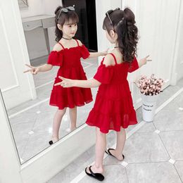 Girls Dresses 2021 summer teen Girl Dress Design Baby Girls Dress Kids Dresses For Girls Casual Wear Children Clothing Q0716