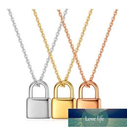New Necklace Moroccan Jewelry Stainless Steel Gold Lock Necklaces Initial Necklaces Wholesale for Women Factory price expert design Quality Latest Style Original