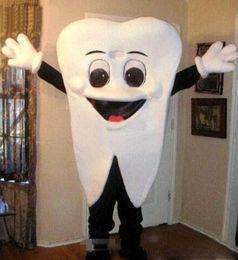 Performance TOOTH Mascot Costume Halloween Christmas Fancy Party Cartoon Character Outfit Suit Adult Women Men Dress Carnival Unisex Adults