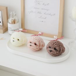 Home decoration lovely Teddy candle aromatherapy candles