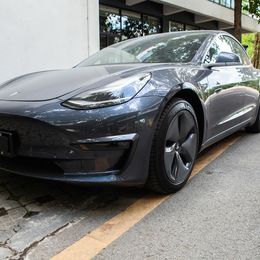 cromo espelho retrovisor tampas Desconto Tesla modelo 3 2021 acessórios fosco fibra de carbono abs preto branco acessórios modelo3 três