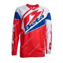 Beta Racing Enduro Jerseys Motocross MX Bike MTB Велоспорт Футболка Мужские Летние Команда CamiSeta DH с длинным рукавом спуск