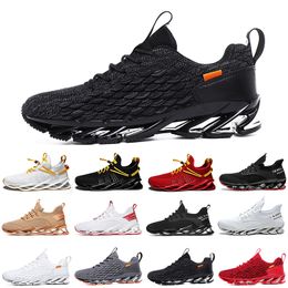 2021 Non-Brand men women running shoes Blade slip on black white red gray Terracotta Warriors mens gym trainers outdoor sports sneakers size 39-46