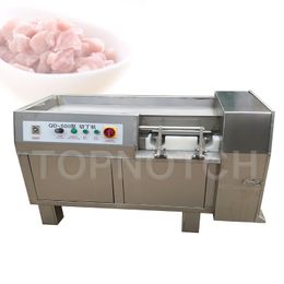 500kg/Hour Commercial Stainless Steel Automatic Fresh Meat Dicing Machine Micro Frozen flesh Dicier Processing Equipment 380V