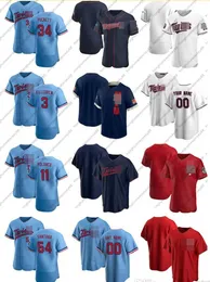 Custom Jersey Mens 34 Kirby Puckett 3 Harmon Killebrew 54 Ervin Santana 11 Jorge Polanco Baseball Jerseys