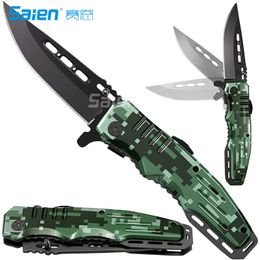 Folding Knife, for Survival, Hiking, Camping, Fishing, Kitchen, Work, Indoor and Outdoor Activities