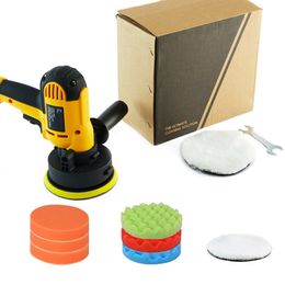 600W Electric Polisher Rotary Car Polishing Auto Sander Portable Polish Buffing Machine