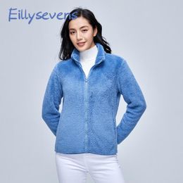 Women's Jackets Zipper Winter Clothing 2021 Solid Fleece Warm Coat For Women Plush Korean Style Lady Female Fashion Cotton Top