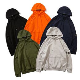 Fashion CP designer companies Men Casual Loose Oversized hoodie sweatshirts Cotton Hooded Sweat Shirt hip hop Streetwear Pull Homme