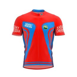 Racing Jackets 2021 Karachay-cherkessia More Style Men Classic Cycling Team Short Sleeved Bike Road Mountain Clothing Outdo