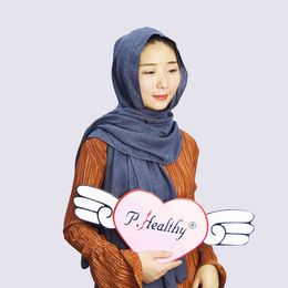 Wholale Luxury Muslim Women Scarv Soft Comfortable Premium Thicker Modal Hijab Scarf