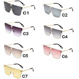 Modish Spring Driving Mens Sunglasses Fashion Sunglass for Men Cycling Sun Glasses Shades Black Dark Lens Goggles 7 Colors Anti-glare Standard Eyewear