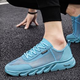 men women trainers shoes fashion black yellow white green gray comfortable breathable color 111 sports sneakers outdoor shoe size 36-44