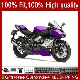 Bodywork For KAWASAKI NINJA ZX600 ZX-6R ZX636 600CC 09-12 13No.182 ZX 6R 600 CC 6 R 636 ZX6R 09 10 2011 2012 ZX-636 ZX600C 2009 2010 11 12 Injection OEM Fairing purple white