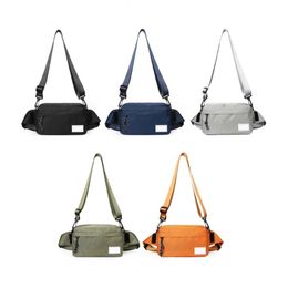 Outdoor Bags Men Simple Leisure Modern Small Satchel Waist Trend Messenger Hiking Travelling Front Storage Pouch