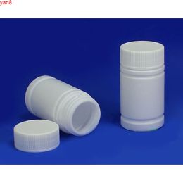 300pcs/lot Capacity 80ml White Plastic HDPE empty bottle with Screw Cap for Tablets Pills Capsule Medicine Food Packaginggood qualty