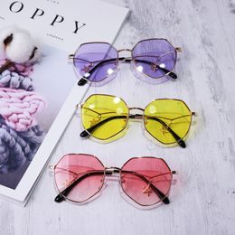 2021 new star kids sunglasses Boutique girls sunglasses designer kids glasses princess girls glasses ultraviolet-proof 1609 B3