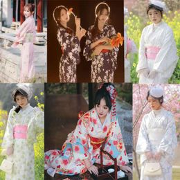 god costumes NZ - Ethnic Clothing Japan Tokyo Woman Dress Exotic Costumes Kimono God Girl Maiden Blessing Traditional Noblewoman Lace Bathrobes