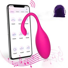 APP Vibrators Wireless Remote Control Vibrating Egg Vaginal Ball G-Spot Clitoris Stimulator Vagina Kegel Balls Vibrator Sex Toys