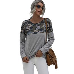 Summer Leopard Print T Shirt Women O-neck Long Sleeve Plus Size Fashions Ladies Tops Loose Vintage Tee Shirt Femme 210608