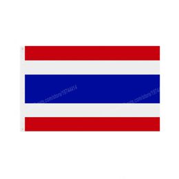 Thailand Flag National Polyester Banner Flying 90 x 150cm 3 * 5ft Flags All Over The World Worldwide Outdoor